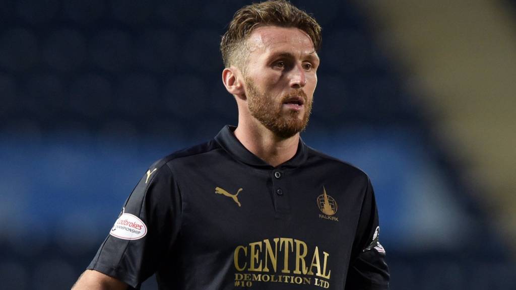 Falkirk striker Lee Miller