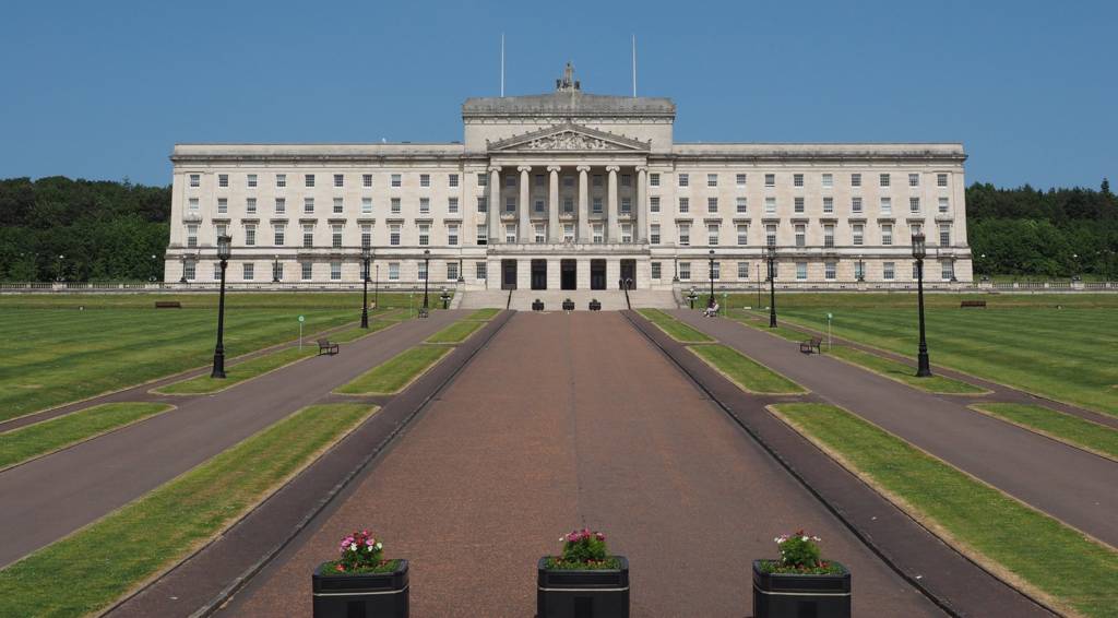 Prime Minister News Conference At Stormont - BBC News