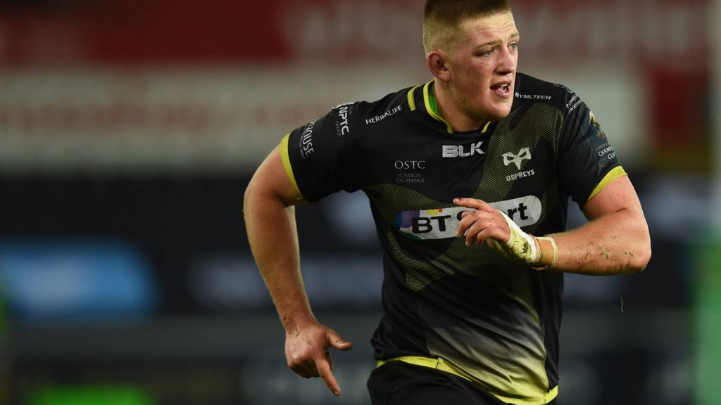 Lloyd Ashley of Ospreys