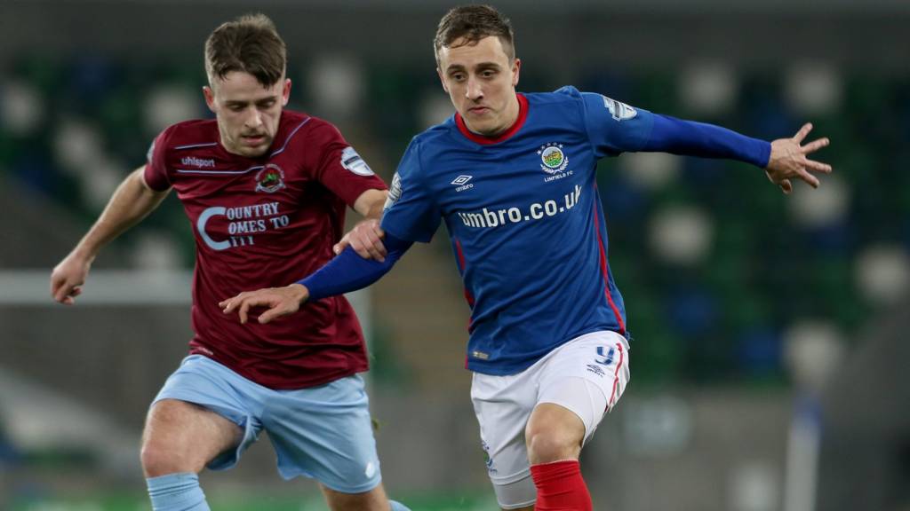 Linfield beat Institute 5-0