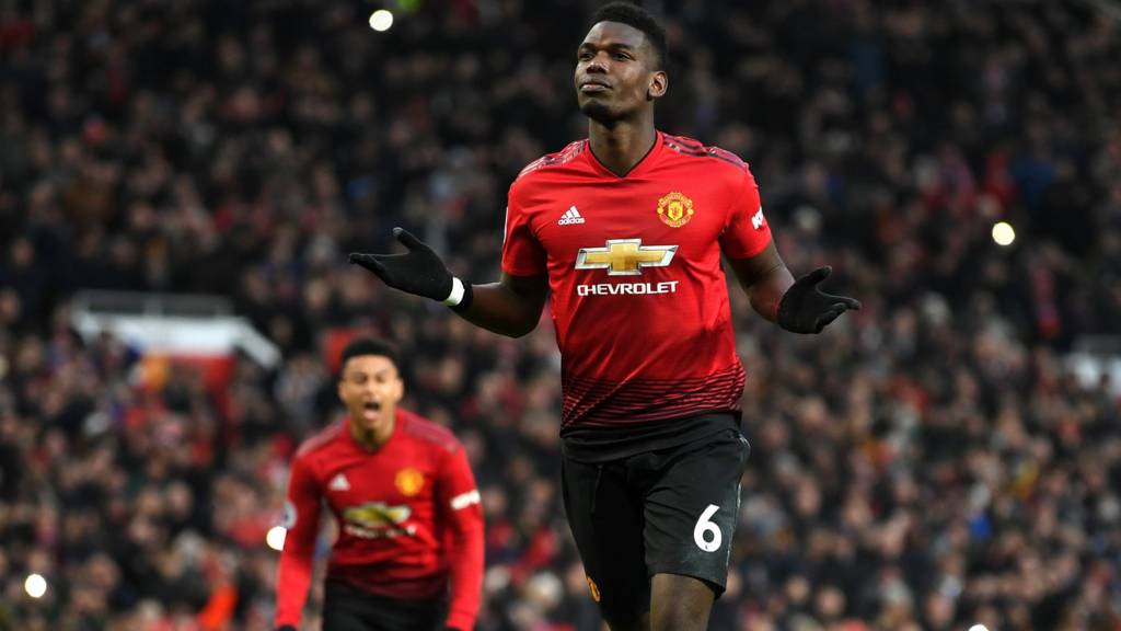 Paul Pogba celebrates