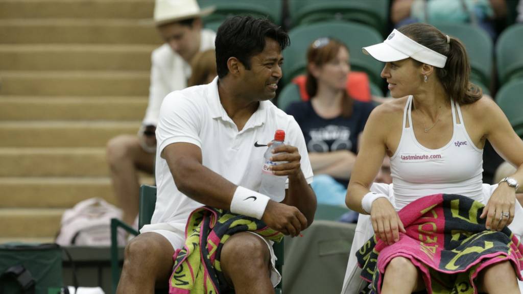 Martina Hingis and Leander Paes