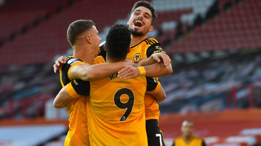 Wolves celebrate