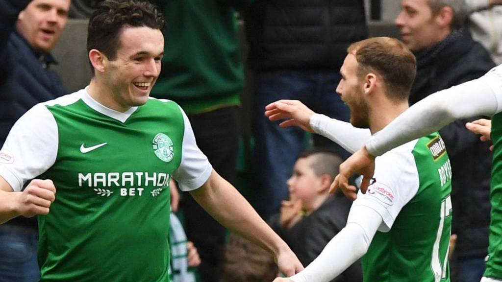 John McGinn celebrates scoring