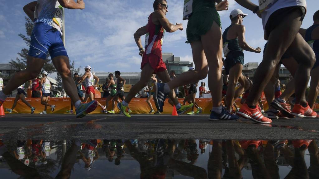 Athletics Men's 50km race walk GB's King disqualified Live BBC Sport