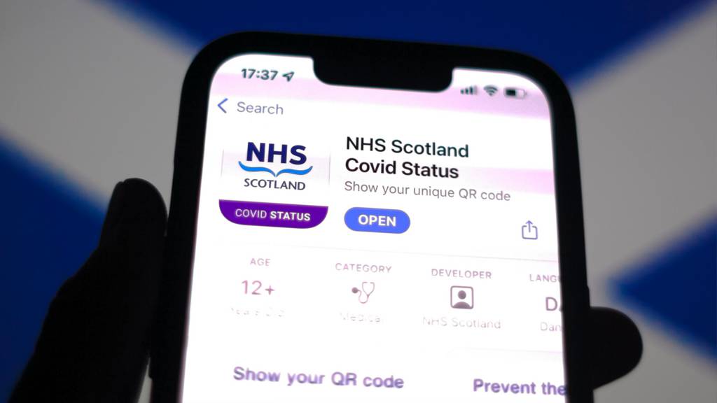 Covid Heavy volume crashes Scotland's vaccine passport app BBC News