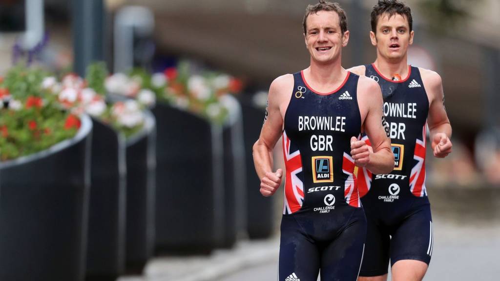 Jonathan and Alastair Brownlee