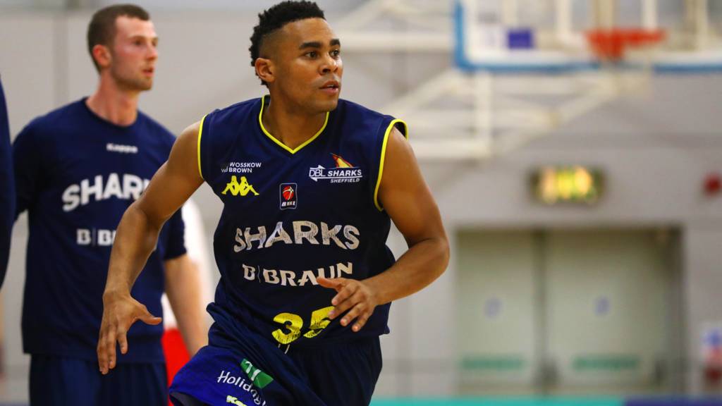 Kyle Odister of the Sheffield Sharks
