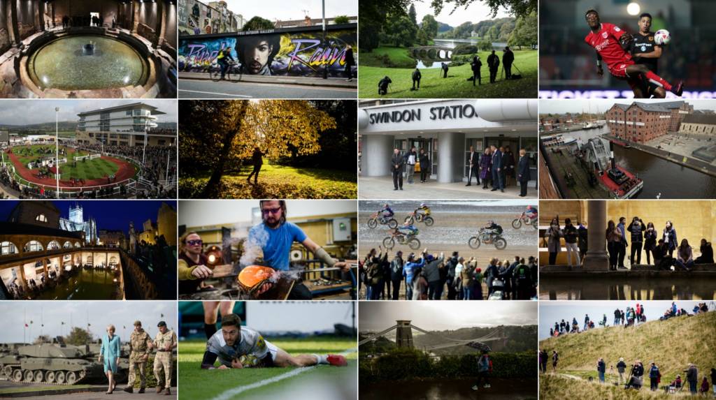 A West of England picture montage