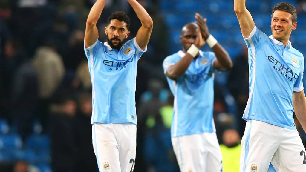 Manchester City celebrates