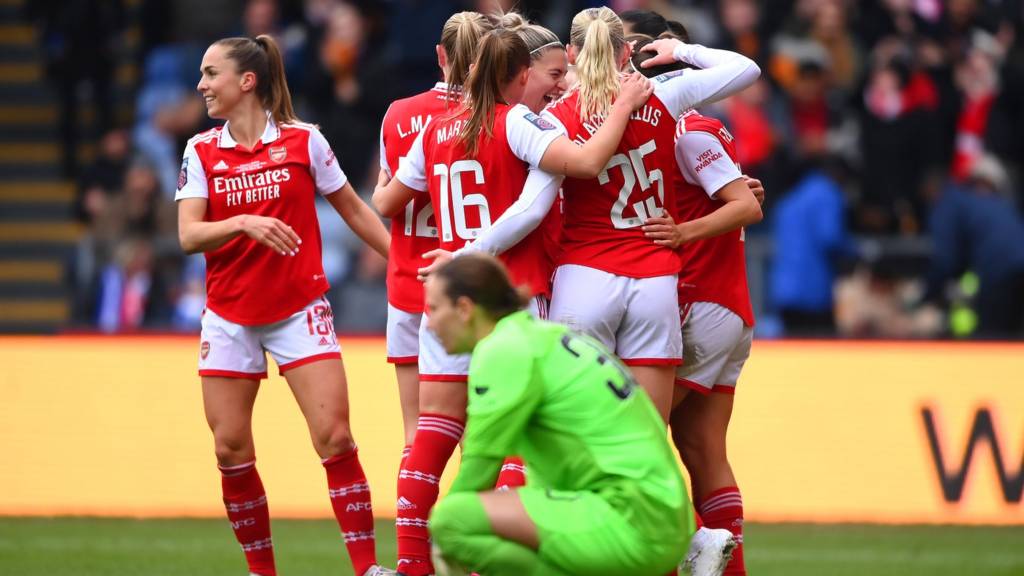 Arsenal beat Chelsea in FA Women's League Cup final - Futbol on