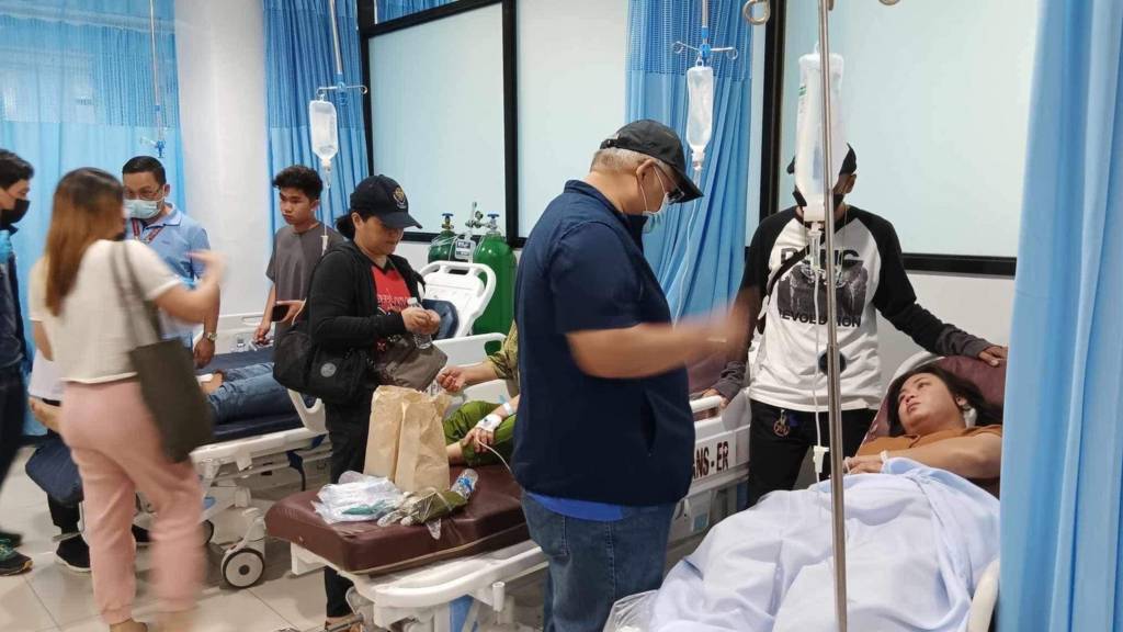 Injured victims of explosion at Amai Pakpak Medical Center