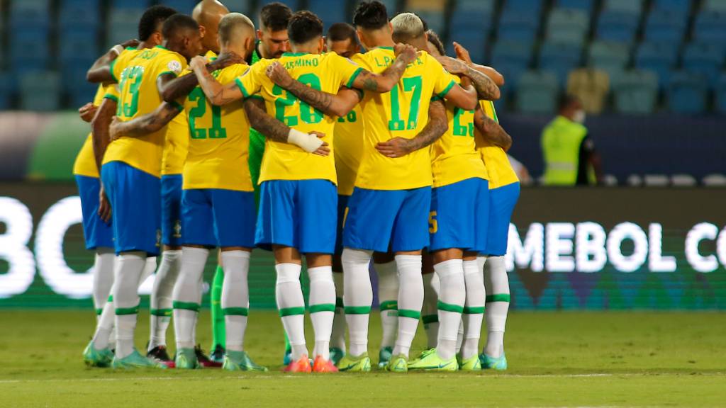 Brazil ahead of kick-off