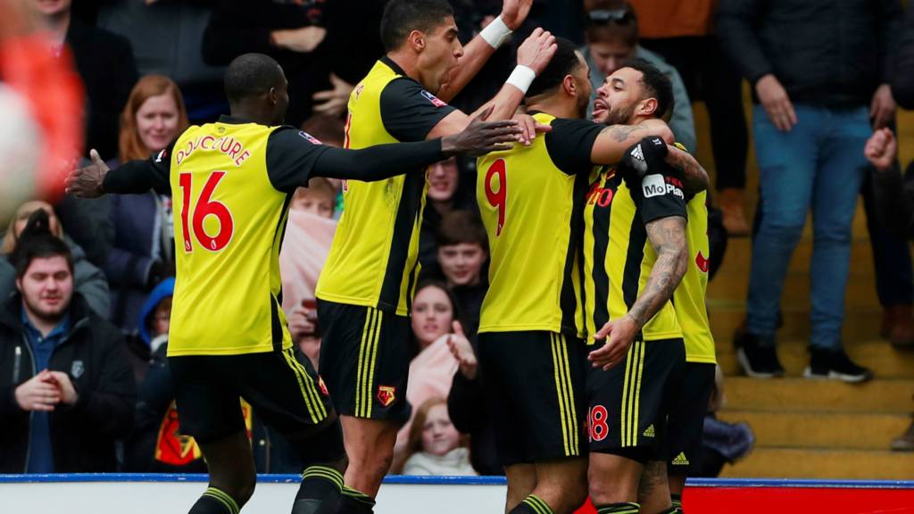 Watford celebrate