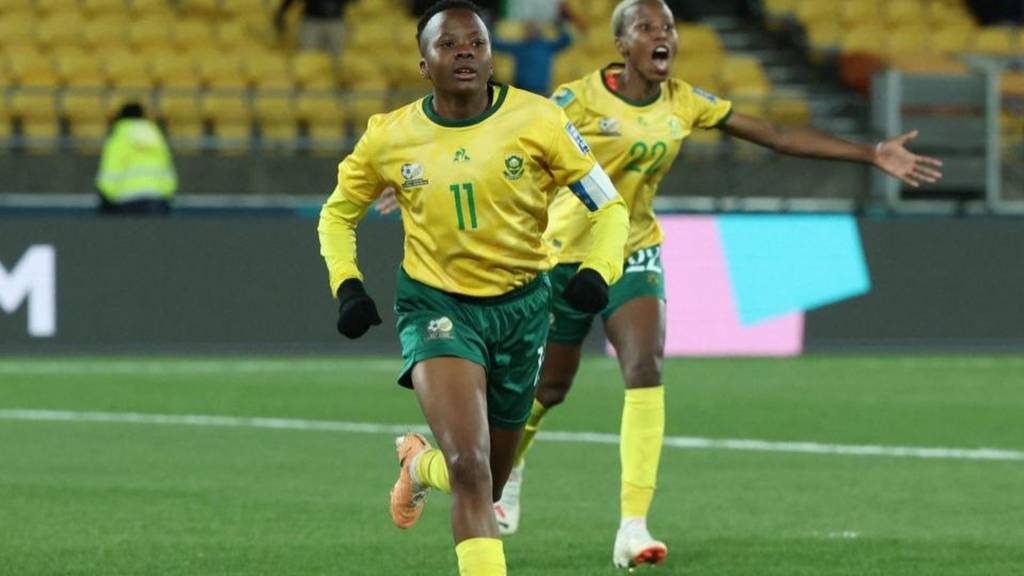 Magaia provides as South Africa beats Italy to reach last 16 at Women's  World Cup for the 1st time