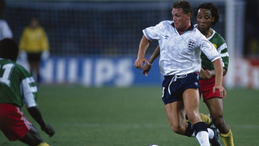 Paul Gascoigne England v Lothar Matthaus World Cup 1990 Images