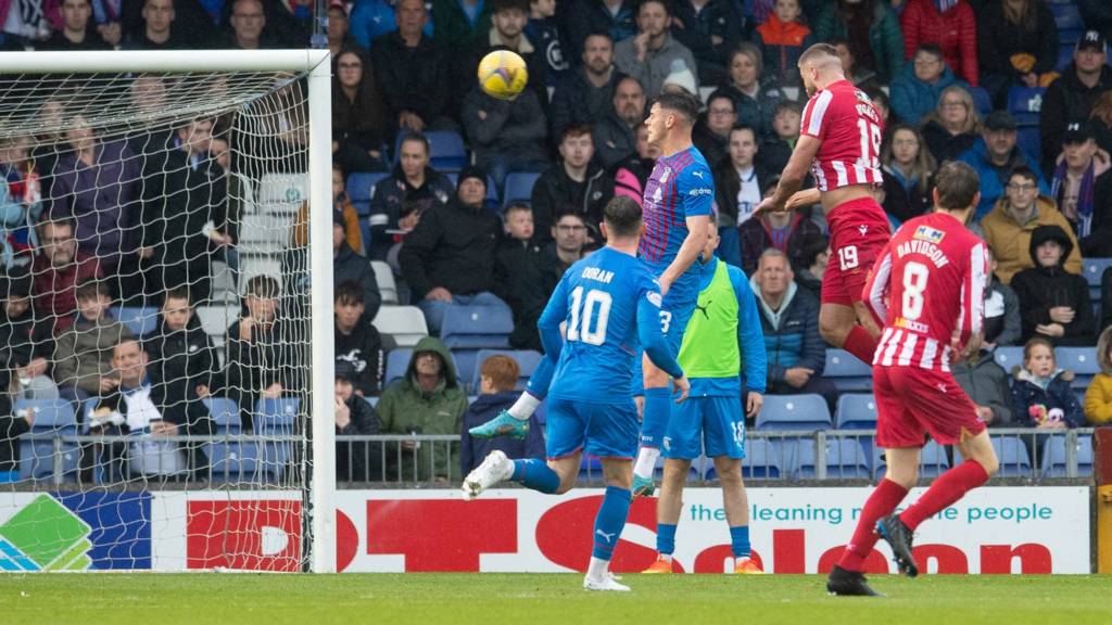 Premiership play-off final: Inverness & St Johnstone level after first ...