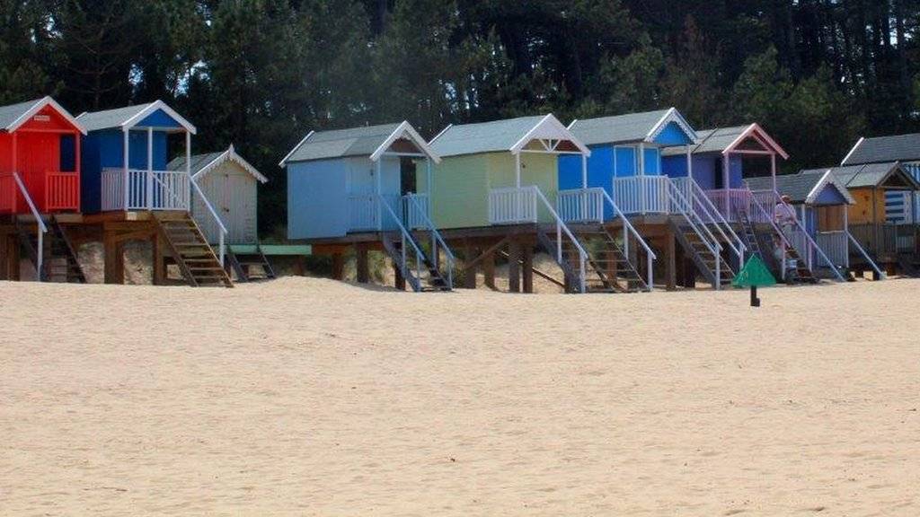 Beach huts