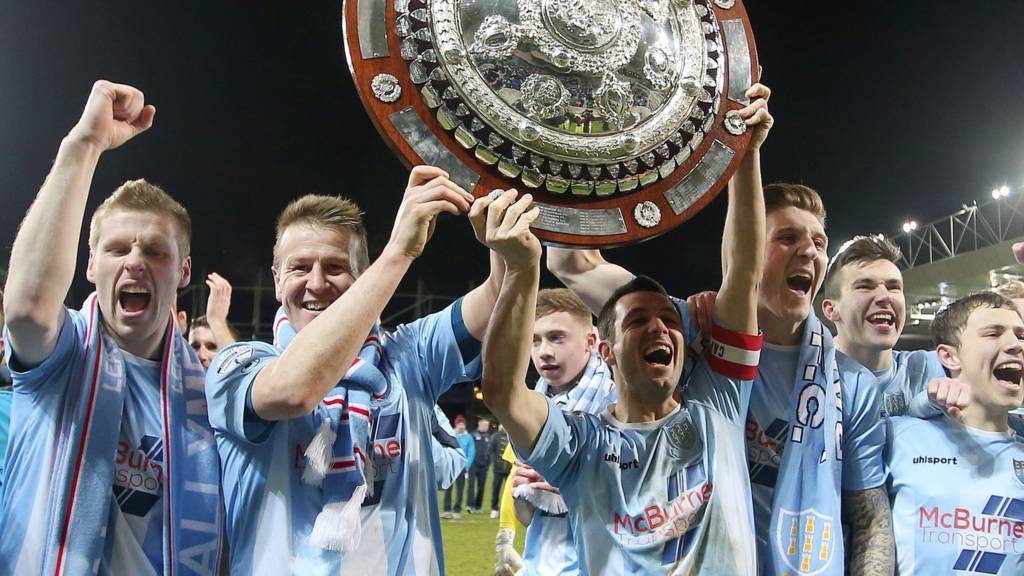 Ballymena United are current holders of the County Antrim Shield