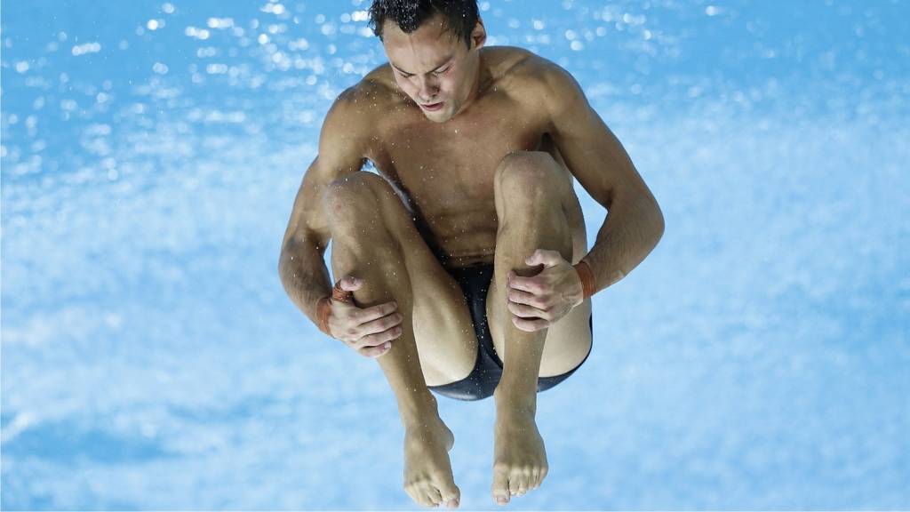 Tom Daley of Great Britain