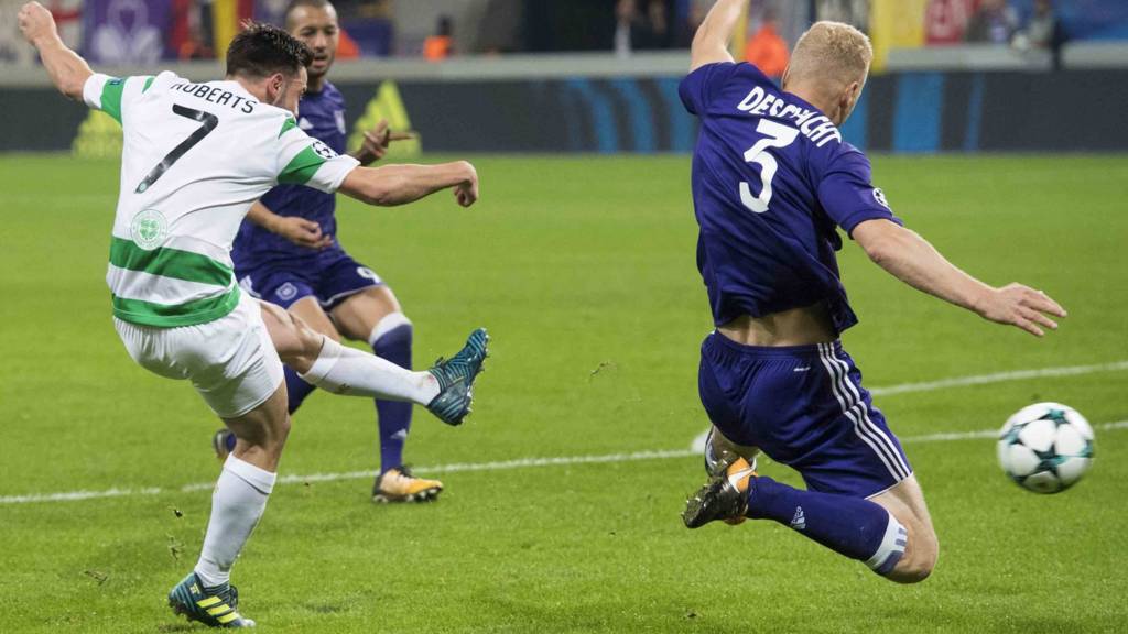 Patrick Roberts shoots