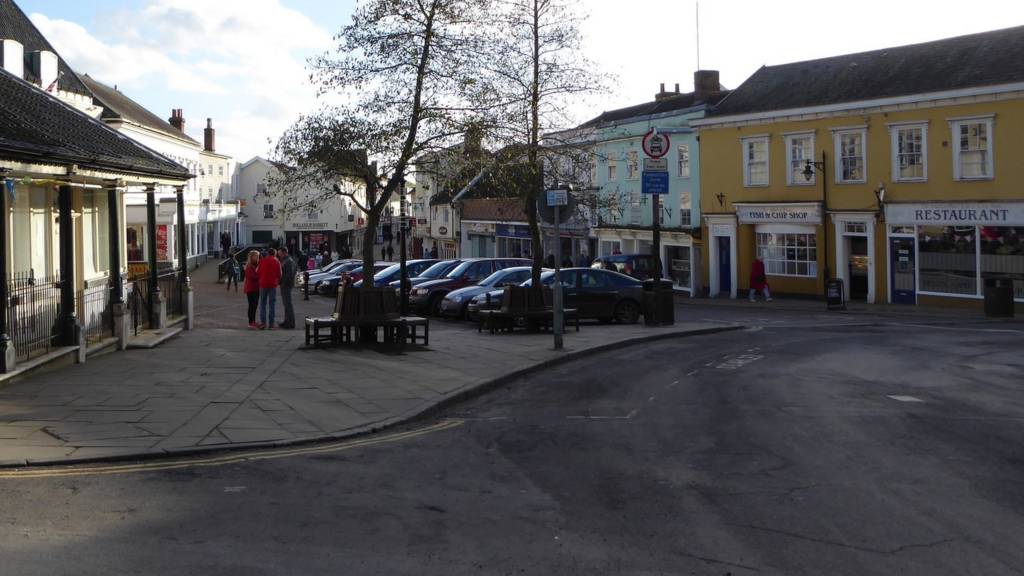 Diss town centre