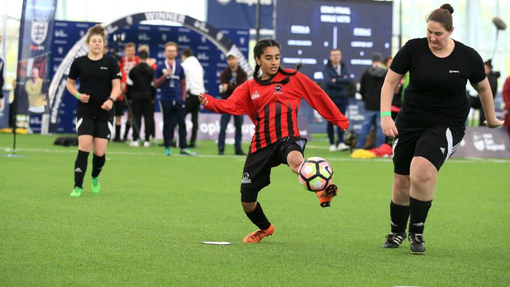 FA People's Cup finals action