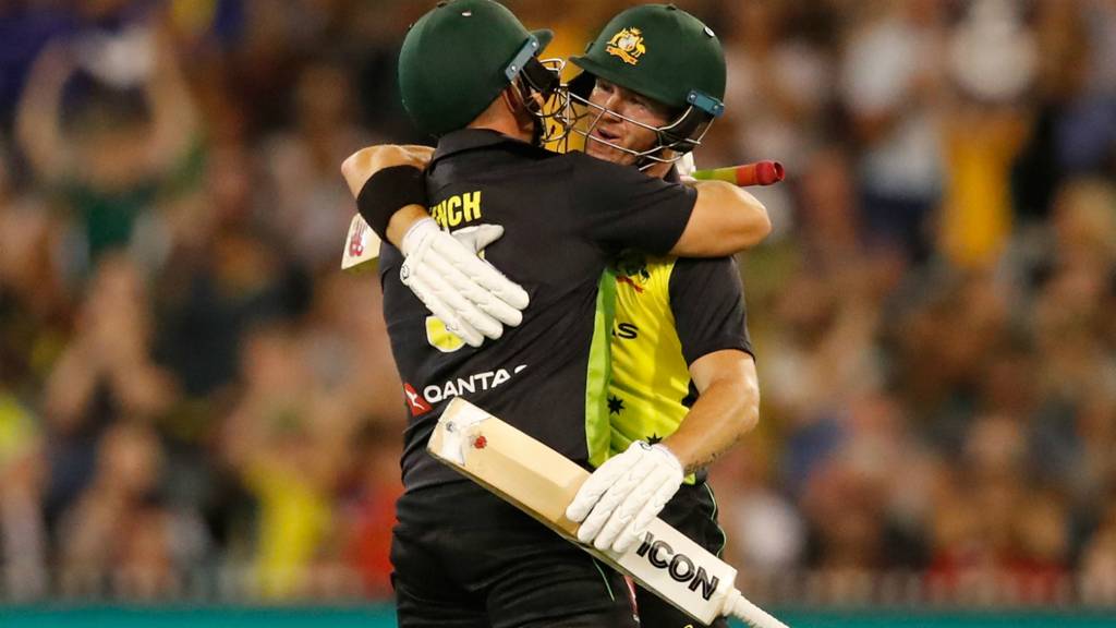 Aaron Finch and D'Arcy Short