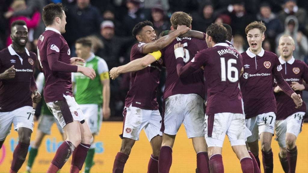 Hearts Oust Hibs From Scottish Cup As It Happened - Live - BBC Sport