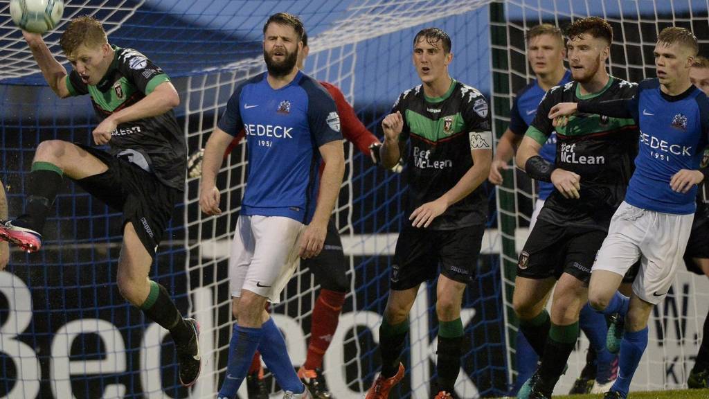 Glenavon drew with Glentoran