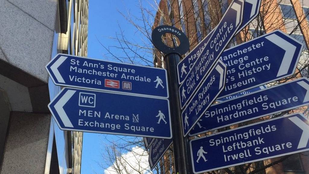 Manchester sign