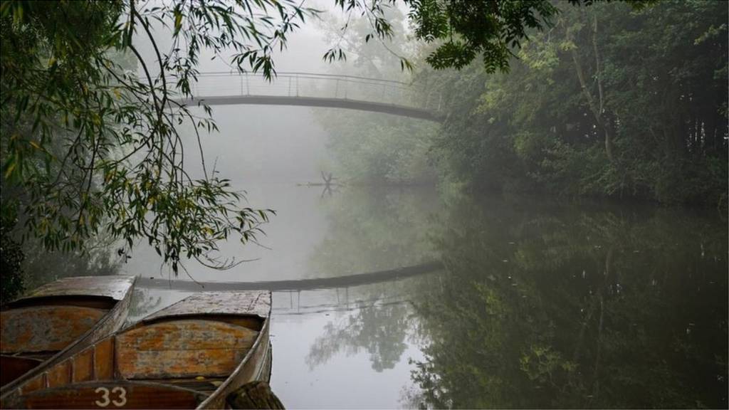 The Cherwell boathouse in north Oxford on Thursday