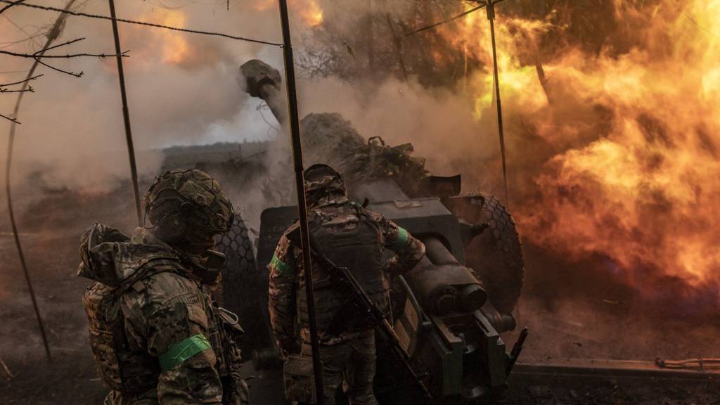 Во время боев на Донбассе