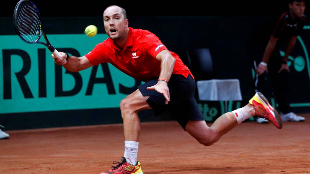 Belgium's Steve Darcis