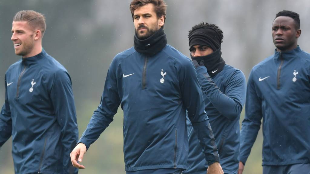 Tottenham training