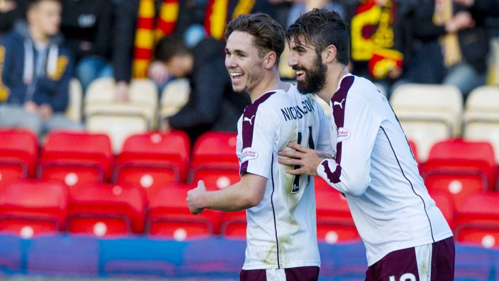 Juanma fires Hearts in front