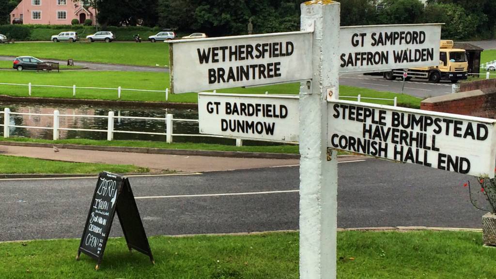 Essex sign post