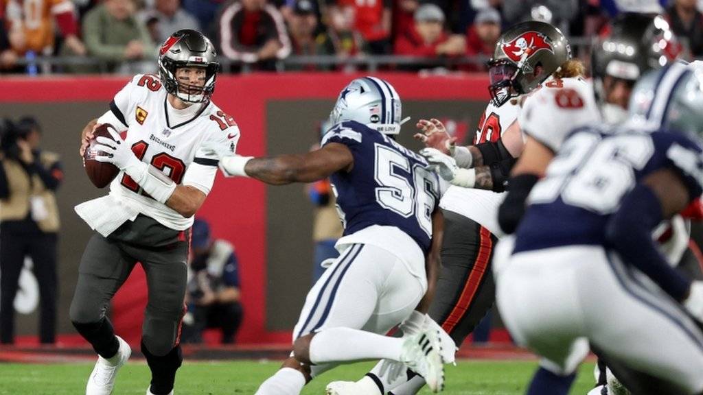 Micah Parsons caps big week by sacking Tom Brady, helping Dallas Cowboys  move on in playoffs 