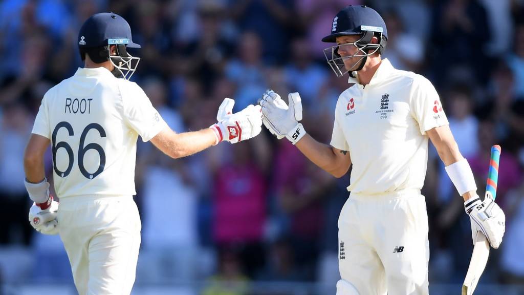 Joe Root and Joe Denly