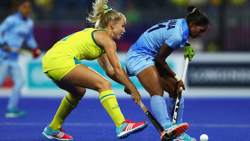 Australia v India hockey
