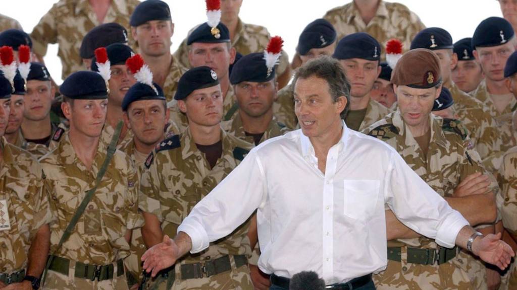 Blair in Iraq