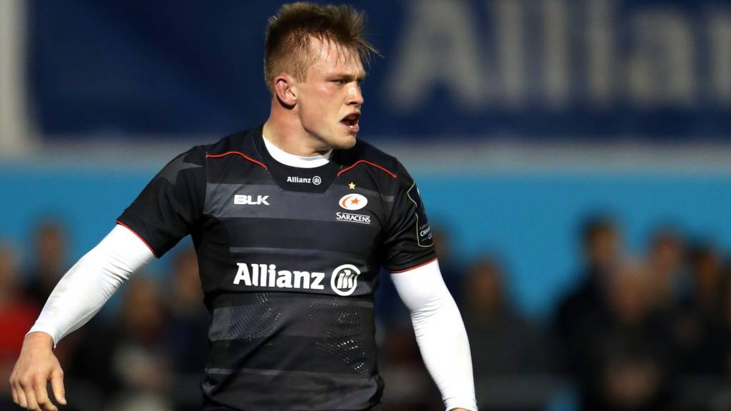 Saracens' Nick Tompkins