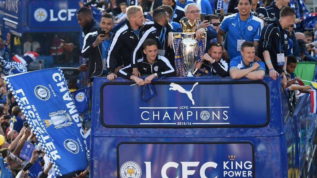 Leicester City open top parade