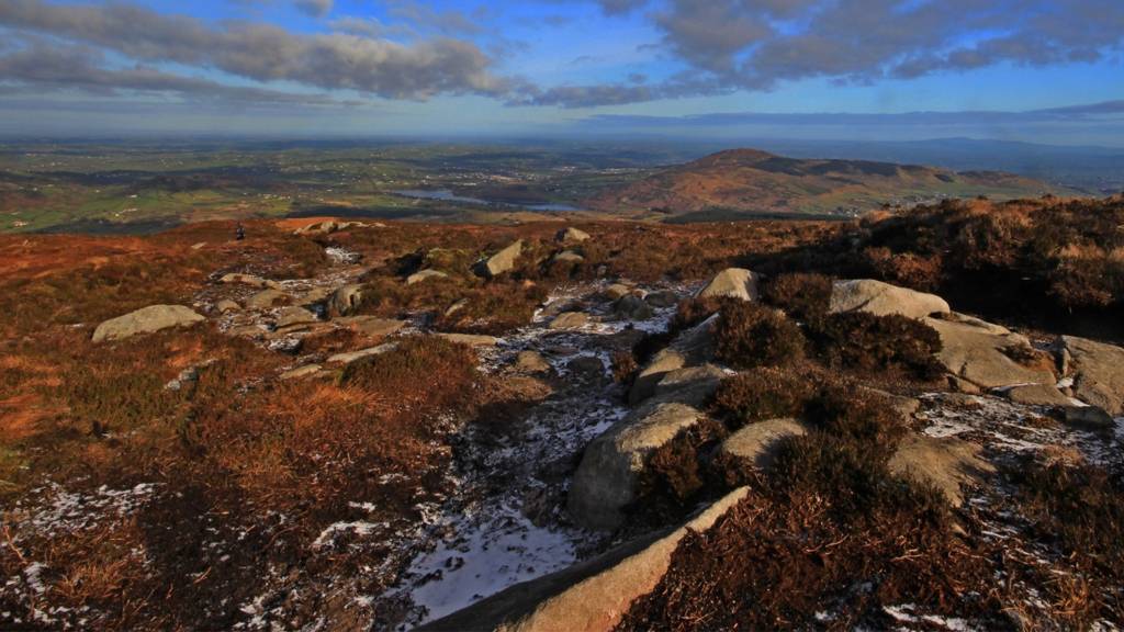 Slieve Gullion towards Camlough
