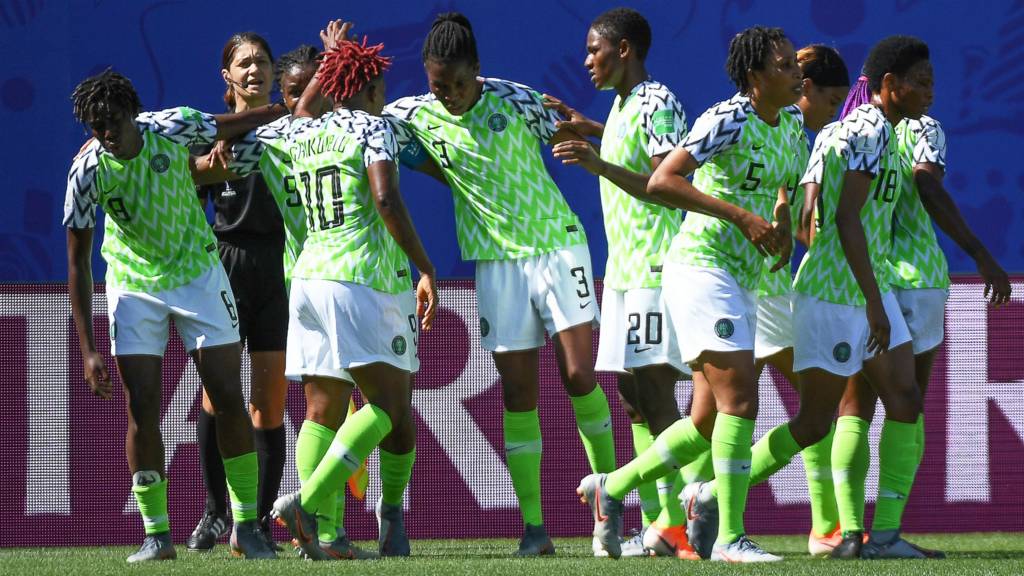 Nigeria celebrate