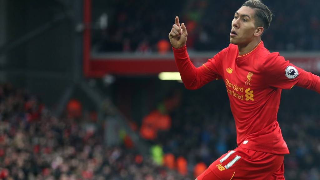 Roberto Firmino of Liverpool