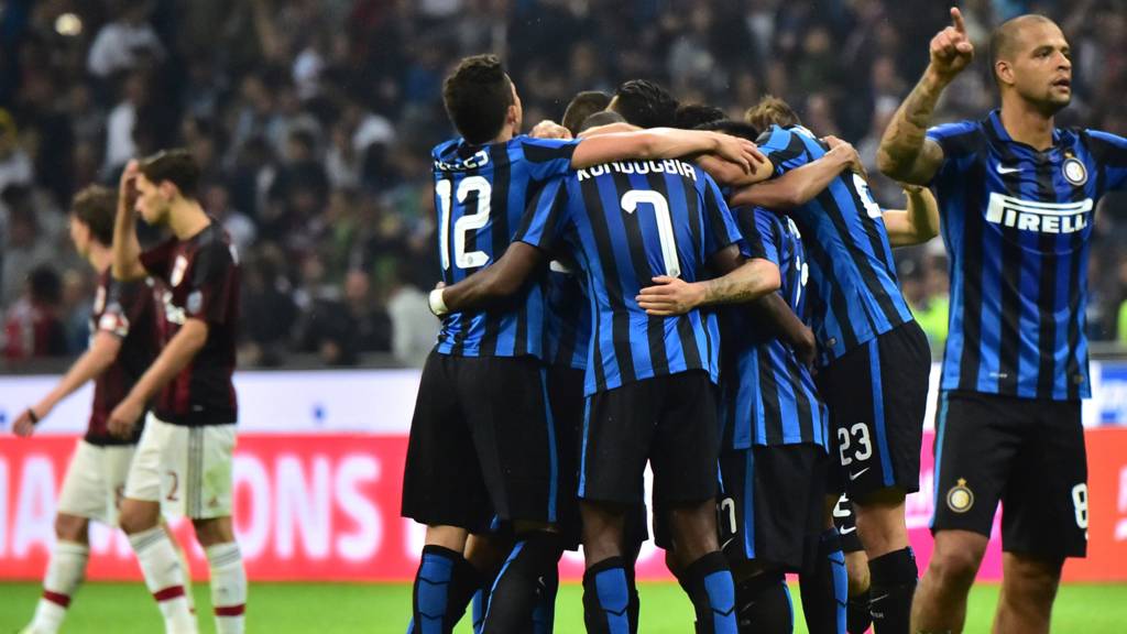 Inter celebrate