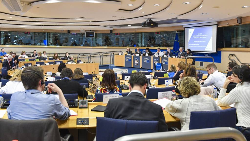 Joint committee meeting at the European Parliament