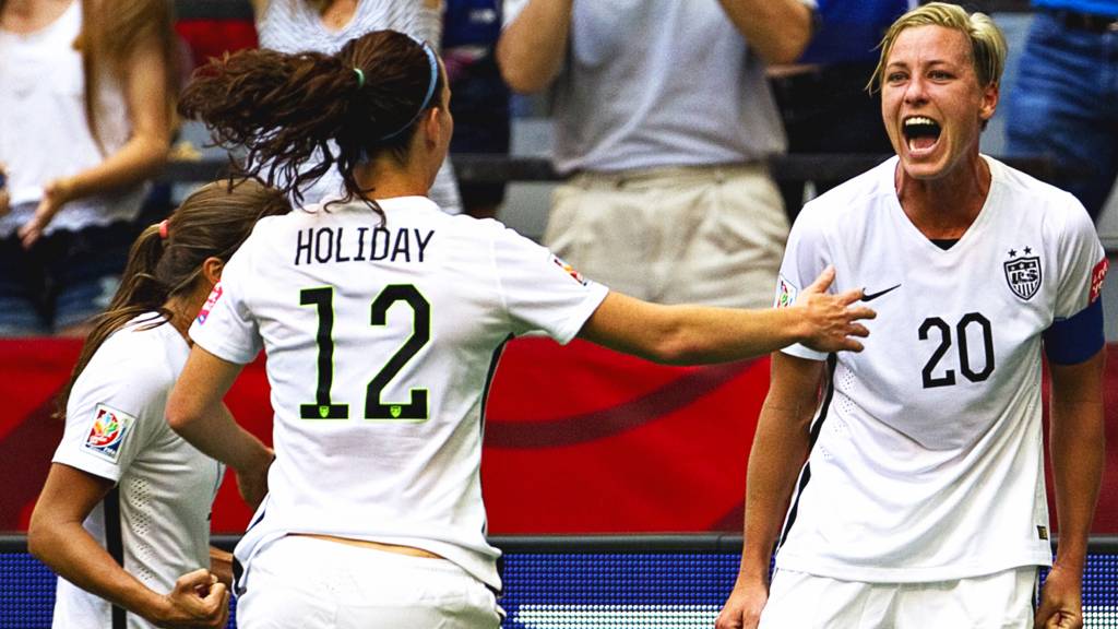 USA celebrate