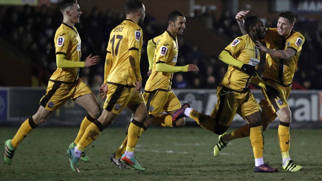 FA Cup thirdround replays including wins for Lincoln City and Sutton